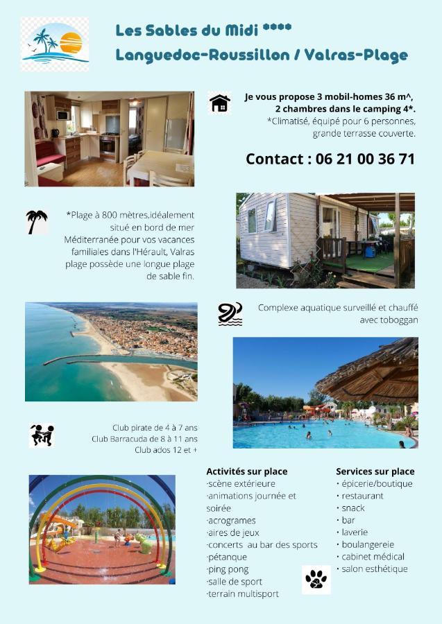 Camping Les Sables Du Midi 4 *